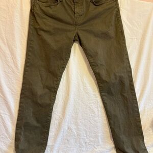 Men's Olive Jeans